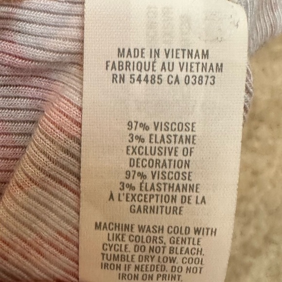 SOLD NWOT Aerie candy hearts lace stretch tank top with rose in brown /pink - Picture 6 of 7